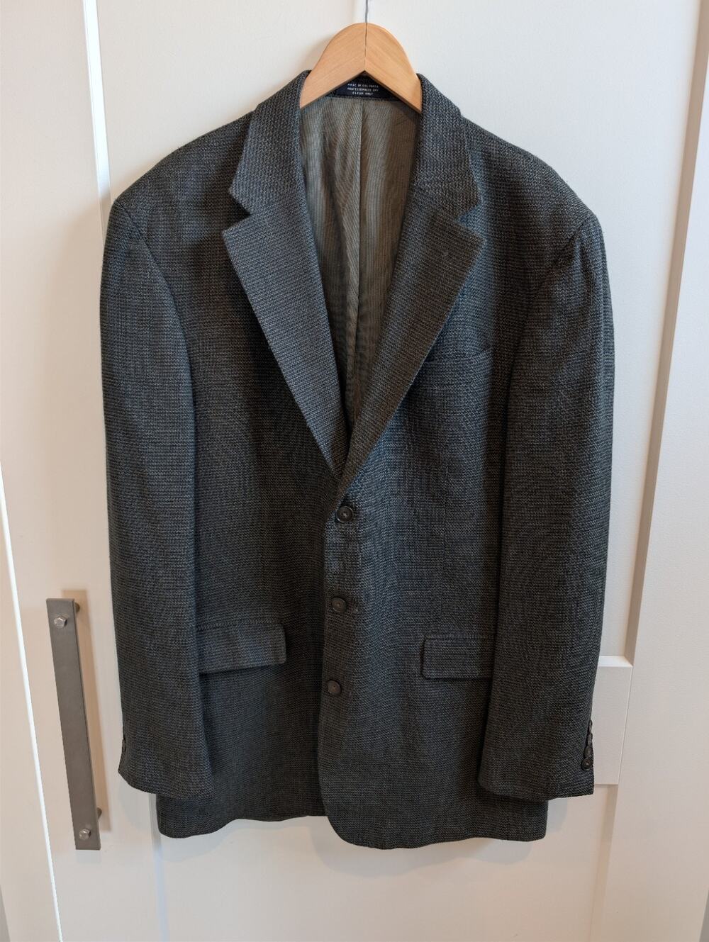 Oscar De La Renta Men's Wool Blazer - 44L